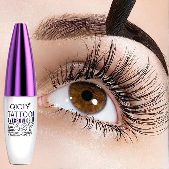 QICIY 2 Em 1 Peel-Off Brow Dye & Pencil-Maquiagem À Prova D'água , De Longa Duração E Adequada Para Iniciantes