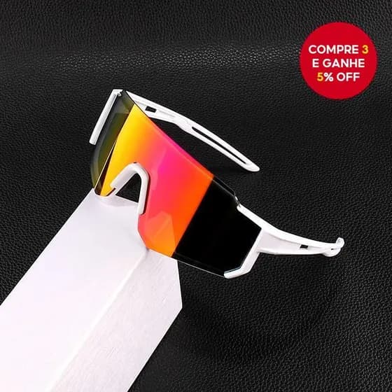 Óculos De Sol Esportivos Proteção UV Atividades Ao Ar Livre À Prova De Vento E Poeira