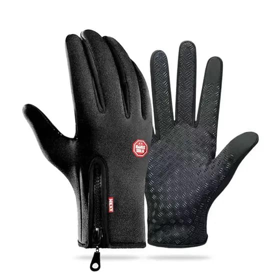 Luvas Térmicas Unissex Com Tela Sensível Ao Toque , Compatível Ciclismo , Motocicleta , Inverno , Uso Externo