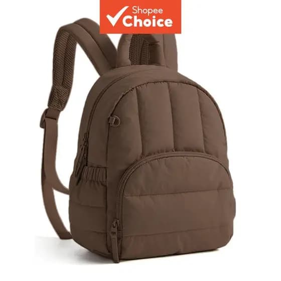 Mochila Mini Feminina, Leve, Mochila Pequena com Penas, Bolsa, Casual, Mochila Escolar para Estudantes