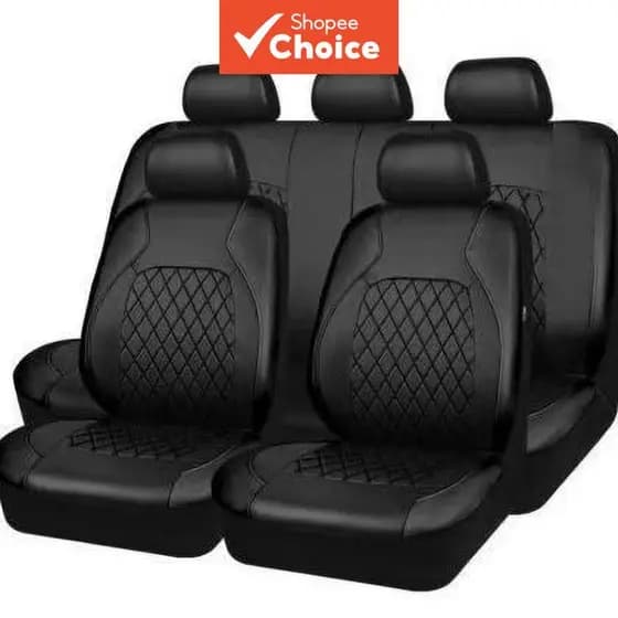 Capa de Banco de Carro SUV/Sedan para Todos os Usos em Couro PU Durável para Todas as Estações