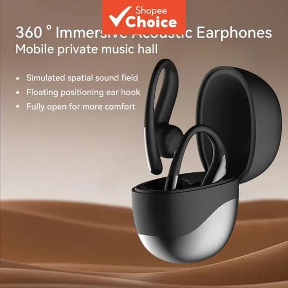 Fones De Ouvido K20 Sem Fio Ultraleve Ergonômico Comfort Fit HD Chamada Resistente Ao Suor À Prova D'água Corrida Treino