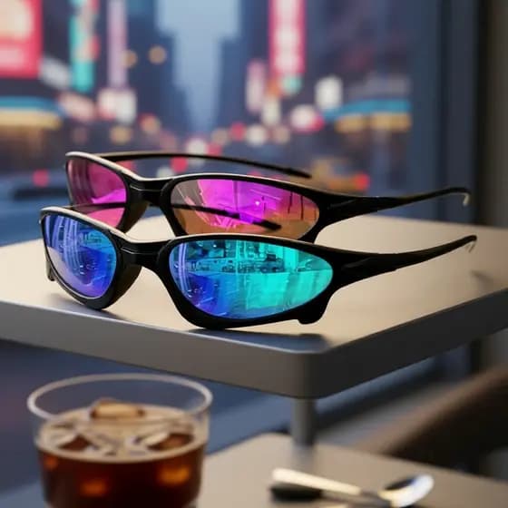 Óculos de Sol Pequenos com Armação Colorida, Lentes UV400, Ideais para Ciclismo e Pesca