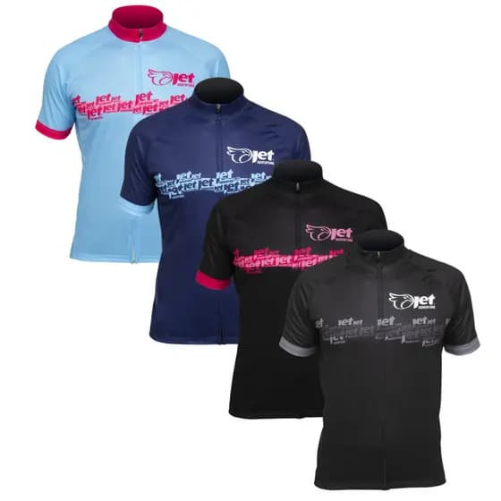 Camisa Ciclismo Bike Tecido Dy 100% Poliéster Zíper Proteção UV+50 Nova Tour Grid Jet Adventure Roupa Ciclista