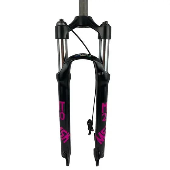 Garfo Suspensão Bicicleta Bike Mtb Aro 29 Mastershock MT-20 Alumínio 100mm C/ Trava no Guidão Mega Over Várias Cores