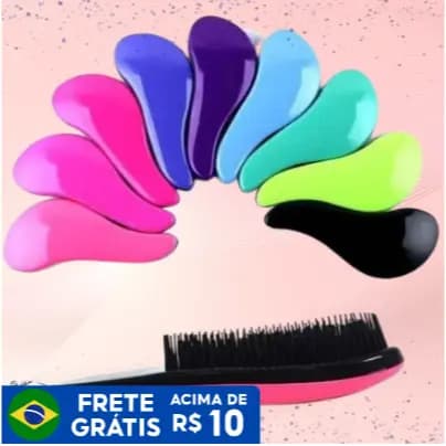 Kit 20 Escovas Mágicas Anti Frizz Desembaraçadora Sortidas - Revenda Escova de cabelo