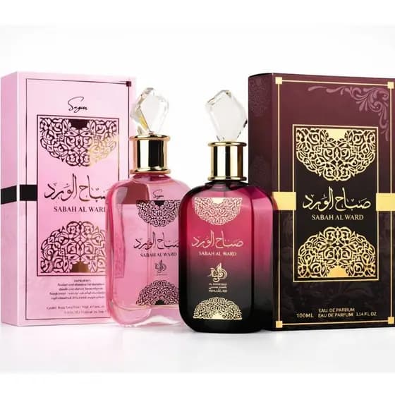 Perfume Árabe Sabah Al Ward Al Wataniah ou Sugar 100ml Feminino Original