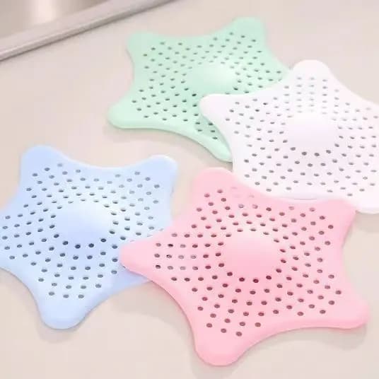 Tampa Silicone Ralo Pia Cozinha Banheiro Estrela 14Cm