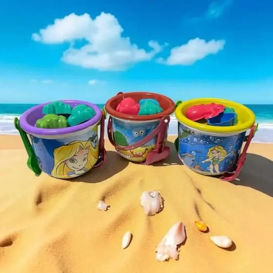 Baldinhos Praia Menina Infantil sortido