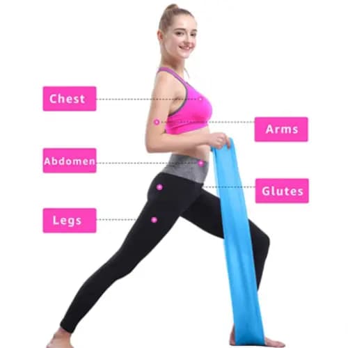 3 Thera Band Faixa Elástica 1,5 Metro Para Exercícios Multifuncionais