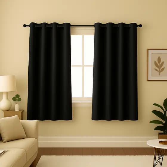 Cortina Blackout em Tecido Corta Luz Quarto e Sala 2,00m x 1,40mt