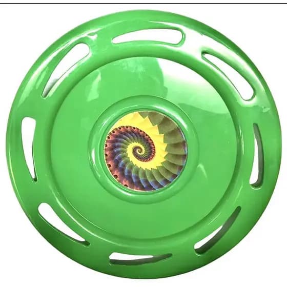 Disco de Lançar Frisbee 21x21 Brinquedo de Praia Brinquedo Pet
