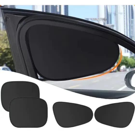 Protetor Solar para Carro Dobrável Quebra-sol Vidro da portas Universal Bloqueio UV