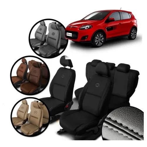 Capa De Banco Couro especifica Fiat Palio 2013/2018