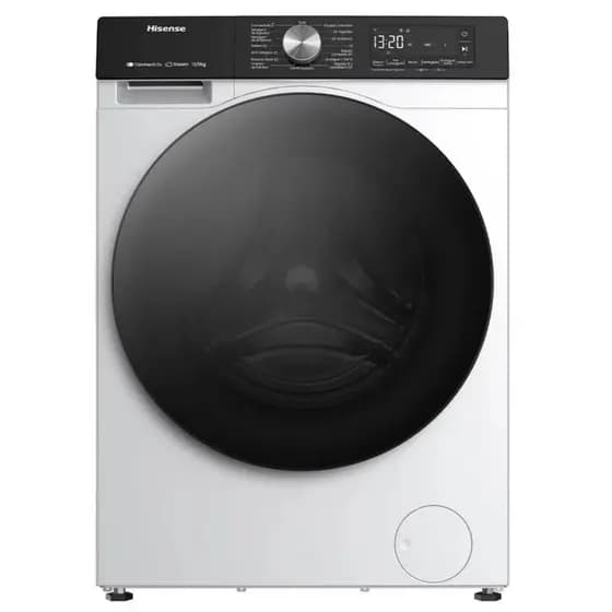 Reembalado: Lava e Seca Hisense 11kg Wd1i11 Compacta Fit e Função Steam Inverter Branco
