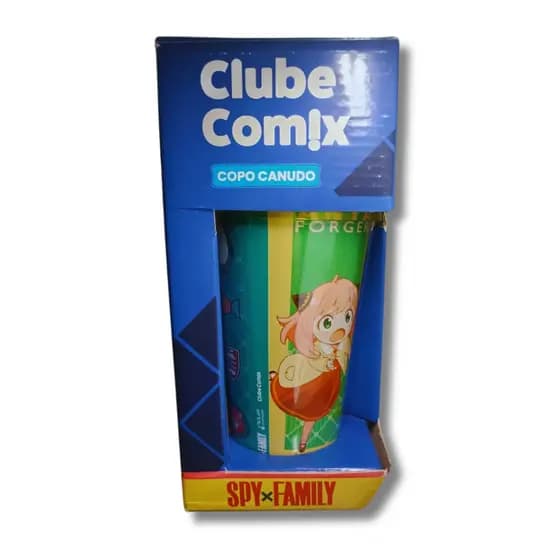 COPO CANUDO SPY X FAMILY ICE ANYA Edição Limitada 450ML