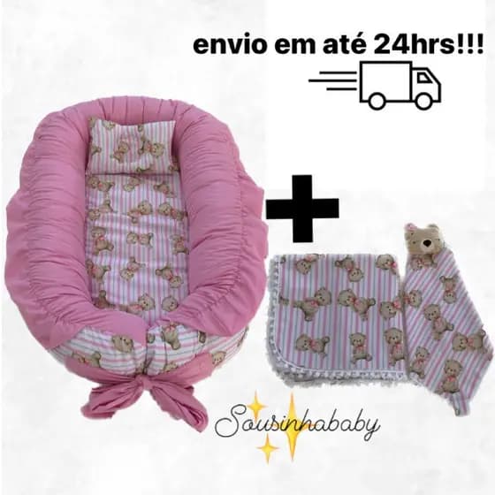 Ninho Redutor + Manta + Naninha