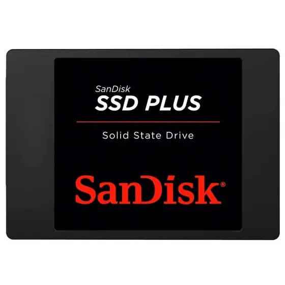 SSD 1TB SanDisk SSD Plus Interno Sata III 2.5 545 MBs Original Para Notebook PC