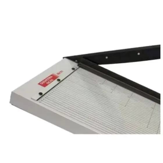 Guilhotina Facão Aço 46cm p/ Papel A3 Até 15 Fls c/ Prensa Lassane