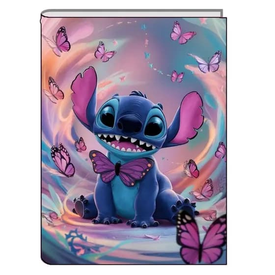Caderno Stitch Brochura Pequeno Capa Dura 96 Folhas