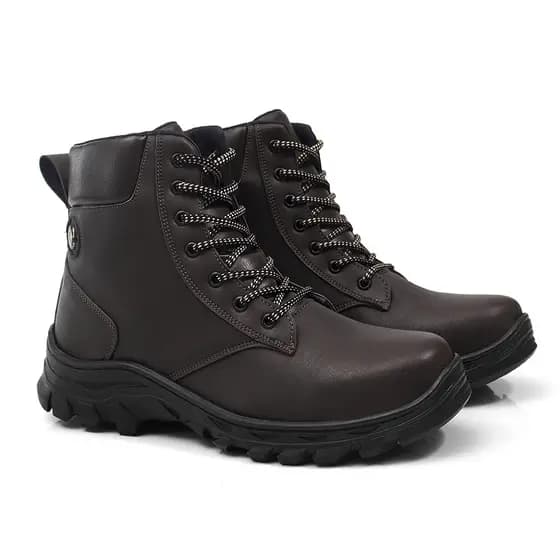 Bota Coturno Adventure Fh Vestuários Sola Tratorada Costura Reforçada