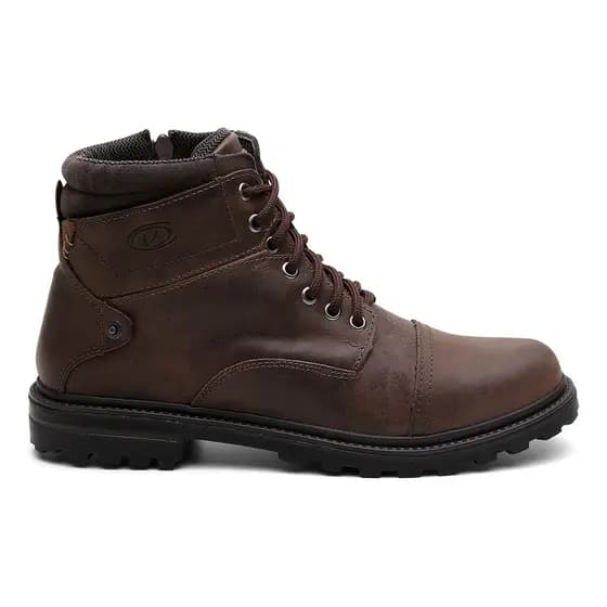 Bota Masculina Casual Country Coturno Couro Legitimo Chelsea