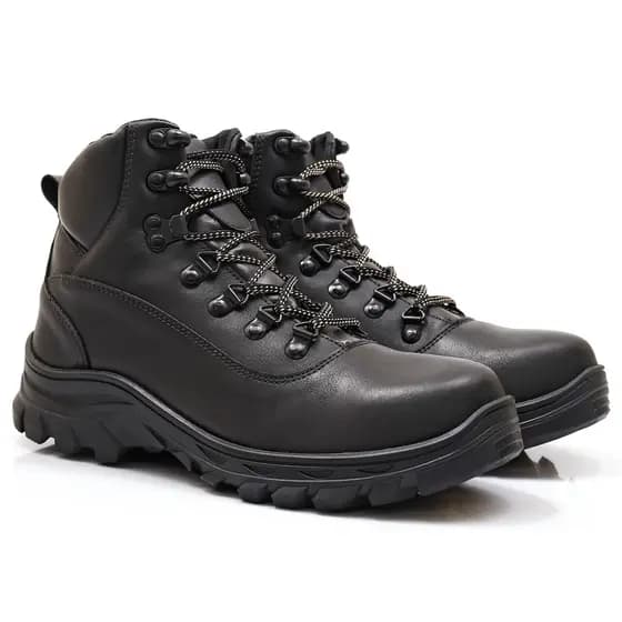 Bota Coturno Adventure Fh Vestuários Sola Tratorada Detalhe Minimalista