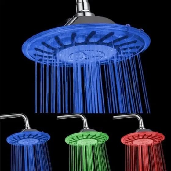 Ducha 10500 Ducha De Chuveiro Com Led Com Sensor De Cor Automática / Sensor De Temperatura Para Banheiro