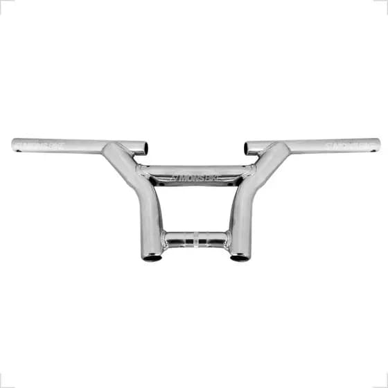 Guidão Bike MTB Bicicleta Alto Cross Tubão Cromado Stret 575mm