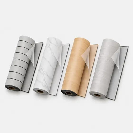 Painel Ripado 3mx60cm 1,8m2 Rolo Flexível Texturizado Espesso 3D Adesivo Acústico PVC