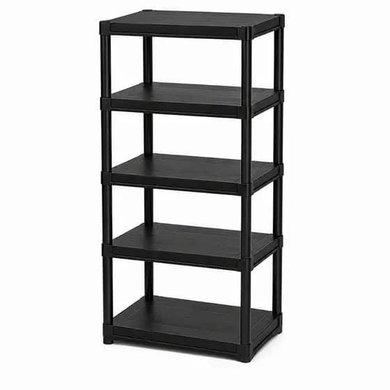 Prateleira Estante de Plastico Reforcado Mesa Lateral de Canto Grossa Modular