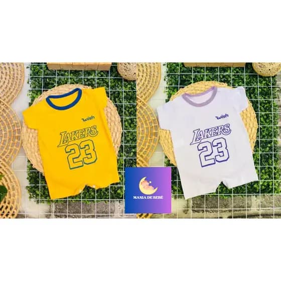 macaquinho Bebê Menino Uniforme mesversario macacao tematico basquete bebe rn a 6 meses