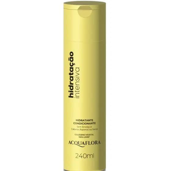 Hidratante Condicionante Sem Enxágue Hidratação Intensiva 240ml - Acquaflora