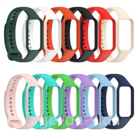 Pulseira Silicone WatchStrap Para Xiaomi Smart Xiao mi Band 8 Active e Xiaomi Redmi Band 2