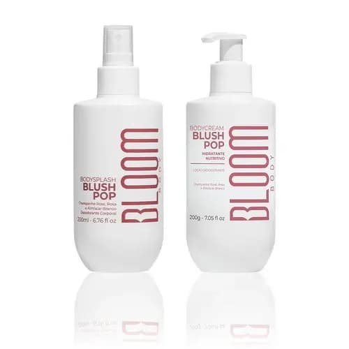 Body Splash e Body Cream Blush Pop 200ml