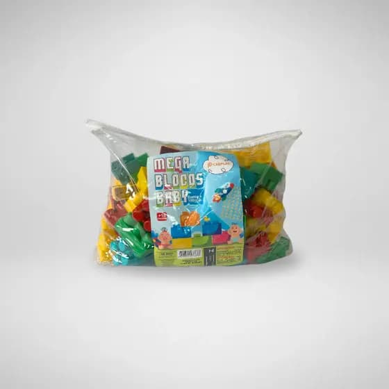 Bloco de Montar Grande Infantil Crianças 100 Peças – 18 Meses+