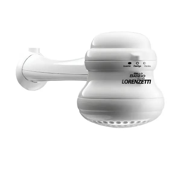 Chuveiro elétrico de parede Lorenzetti branco 5500W