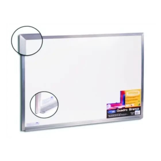 Quadro branco com moldura de alumínio 30x40 - Souza