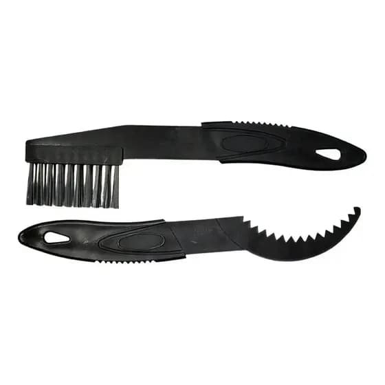 Escovas Limpador Corrente Cassete K7 Bike GTA Preto Kit 2 Peças
