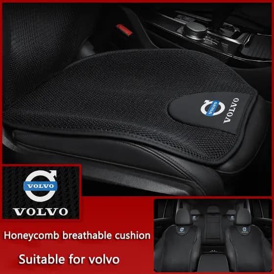 Capa de Almofada para Banco de Carro Antiderrapante de Fibra de Alta Elasticidade para Volvo XC60 s60l XC90 S90 xc40