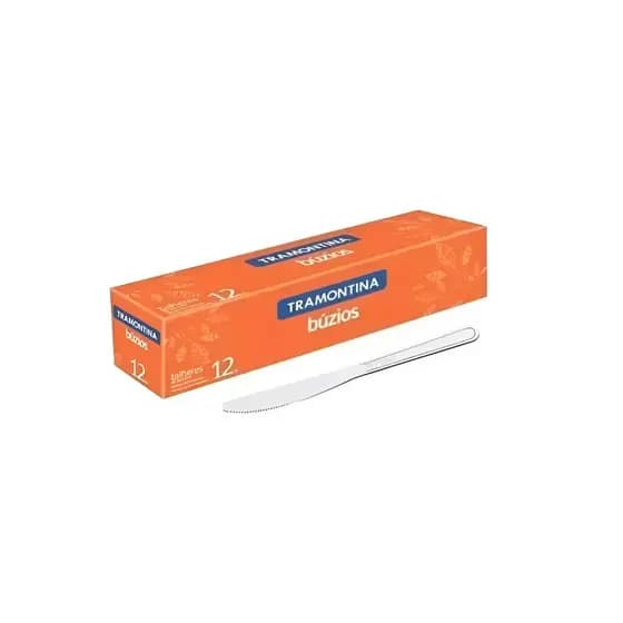 Faca para Sobremesa Tramontina Búzios em Aço Inox.
