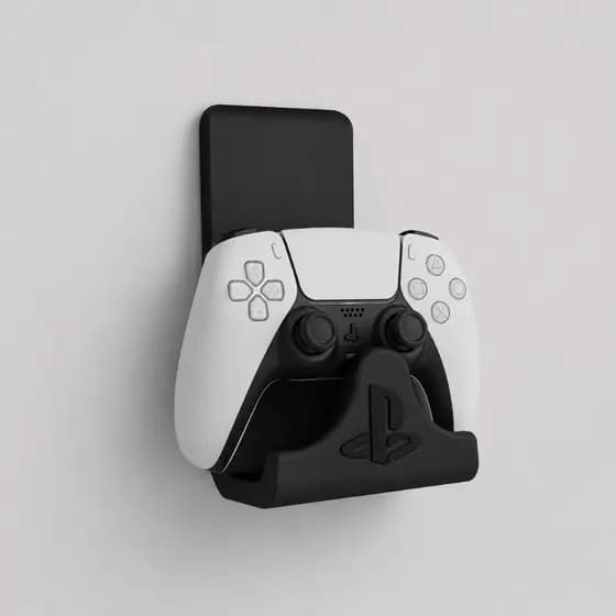 Suporte Para Controle de PS5 De Parede Com Logotipo PS5 Porta Controle PS5 De Parede