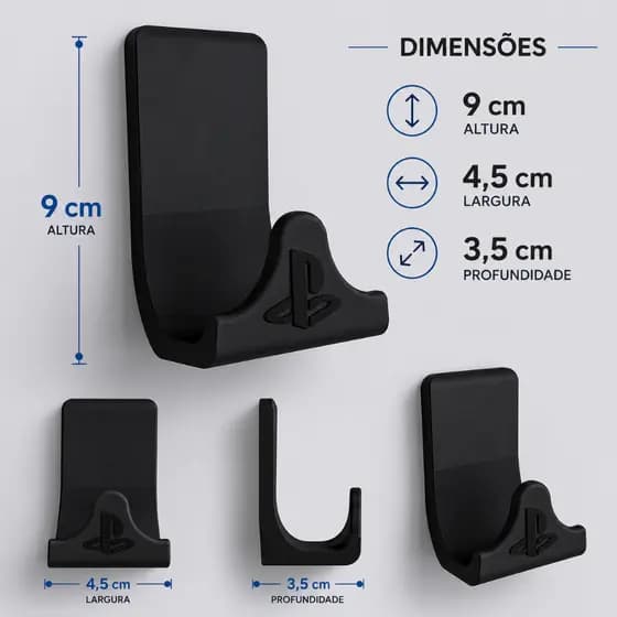 Suporte de Controle de Videogame Playstation PS5 Porta Controle de PS5