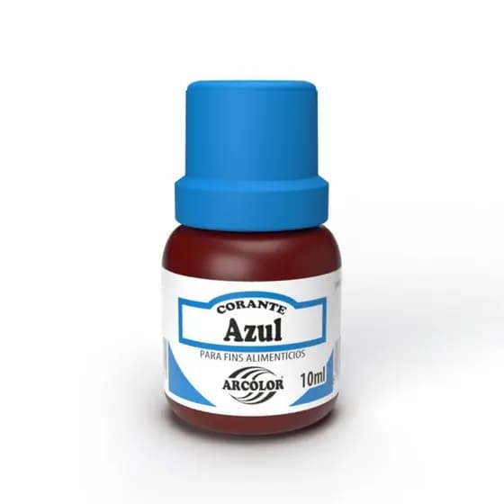 Corante Líquido 10ml - Arcolor Azul