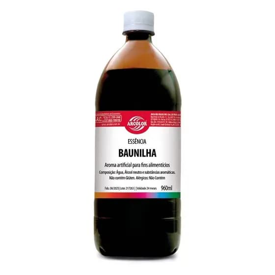 Essência 960ml - Arcolor Baunilha
