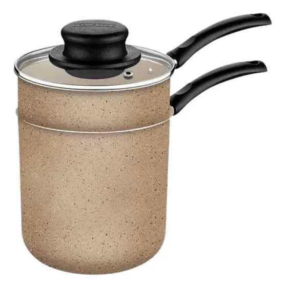 Cuscuzeira Tramontina em Alumínio com Revestimento Interno /Externo em Antiaderente creme10 cm 0,8 L