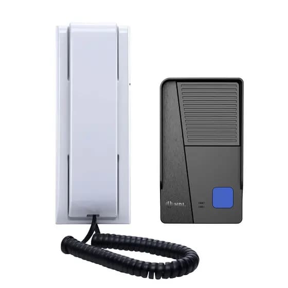 Porteiro Eletrônico Residencial Interfone HDL Advance Com Monofone de 1 Botão AZ-S01