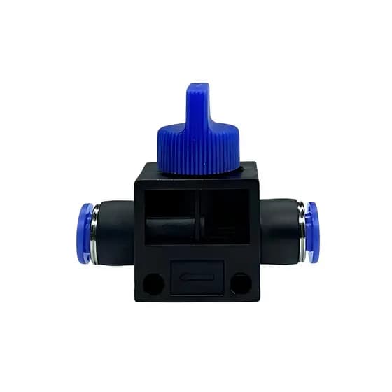 Válvula Pneumática De Bloqueio De Fluxo Registro Tubo 08mm