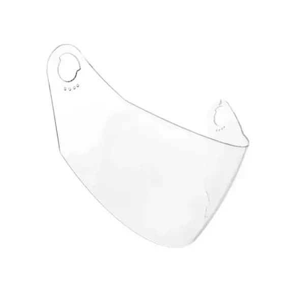 Viseira Capacete Pro Tork Liberty Four New Four 4 Solid Cristal tamanho Único