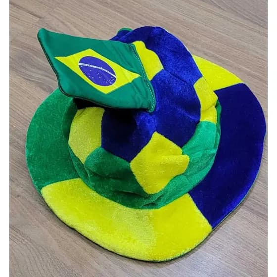 Chapéu Divertido do Brasil - Vários Modelos